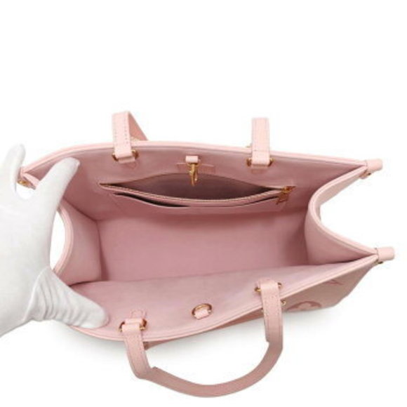 Louis Vuitton Tote Bag Monogram Empreinte On the Go MM Hand Shoulder - Picture 6 of 9